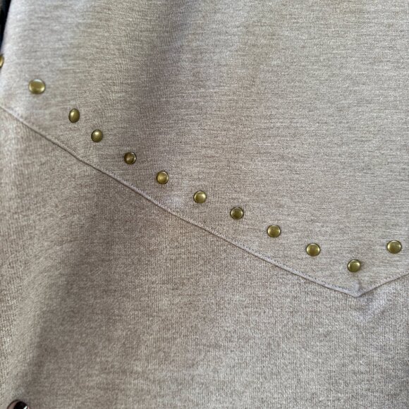 NWT Anthem the Label Studded Duet Pullover top. Size small - Picture 8 of 15